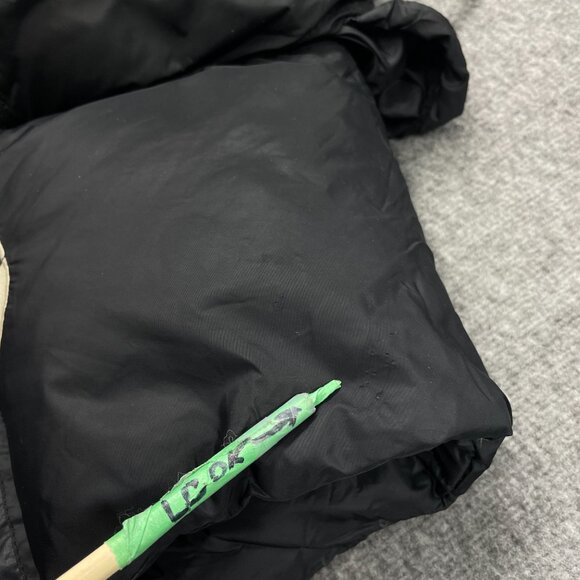 The North Face 700 Goose Down Puffer Vest Black Hideaway Hood Women's Medium - Picture 13 of 16